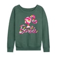 thumbnail image 1 of Barbie - Easter - Spring Daisy Pattern - Women's Lightweight French Terry Long Sleeve Shirt, 1 of 5