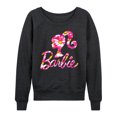 thumbnail image 1 of Barbie - Easter - Spring Daisy Pattern - Women's Lightweight French Terry Long Sleeve Shirt, 1 of 5
