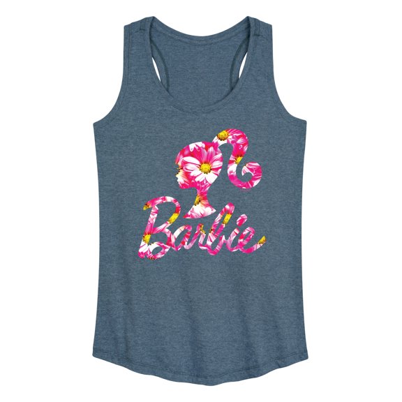 Barbie - Easter - Spring Daisy Pattern - Women's Racerback Tank Top