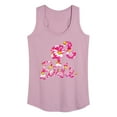 thumbnail image 1 of Barbie - Easter - Spring Daisy Pattern - Women's Racerback Tank Top, 1 of 5