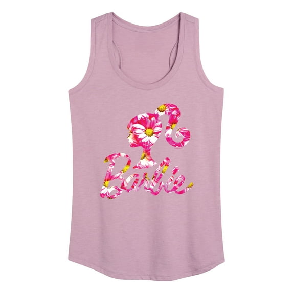 Barbie - Easter - Spring Daisy Pattern - Women's Racerback Tank Top