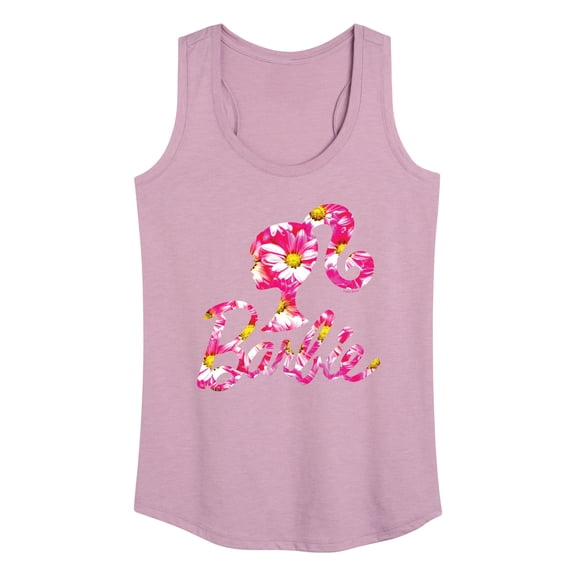 Barbie - Easter - Spring Daisy Pattern - Women's Racerback Tank Top