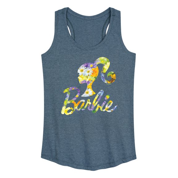 Barbie - Easter - Spring Daisy Pattern - Women's Racerback Tank Top