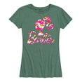 thumbnail image 1 of Barbie - Easter - Spring Daisy Pattern - Women's Short Sleeve Graphic T-Shirt, 1 of 4