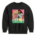 thumbnail image 1 of Barbie - Easter - Spring has Sprung - Toddler And Youth Crewneck Fleece Sweatshirt, 1 of 4