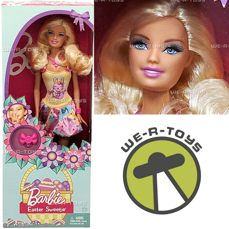 Barbie Easter Sweetie Doll 2012 Mattel Y7090 - Walmart.com