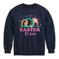 thumbnail image 1 of Barbie - Easter Vibes - Power Pose - Toddler And Youth Crewneck Fleece Sweatshirt, 1 of 4