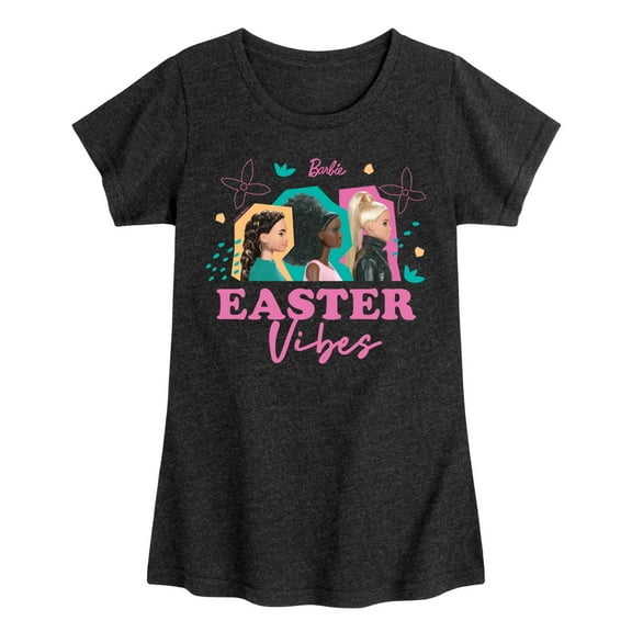 Barbie - Easter Vibes - Power Pose - Toddler And Youth Girls Short Sleeve Graphic T-Shirt
