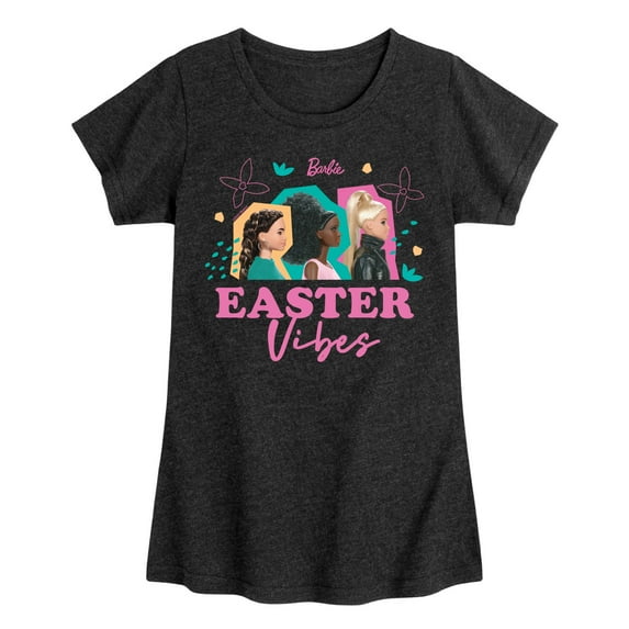 Barbie - Easter Vibes - Power Pose - Toddler And Youth Girls Short Sleeve Graphic T-Shirt