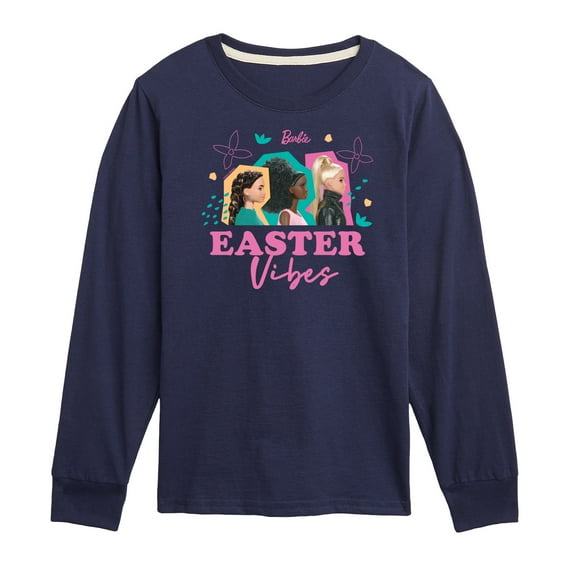 Barbie - Easter Vibes - Power Pose - Toddler And Youth Long Sleeve Graphic T-Shirt