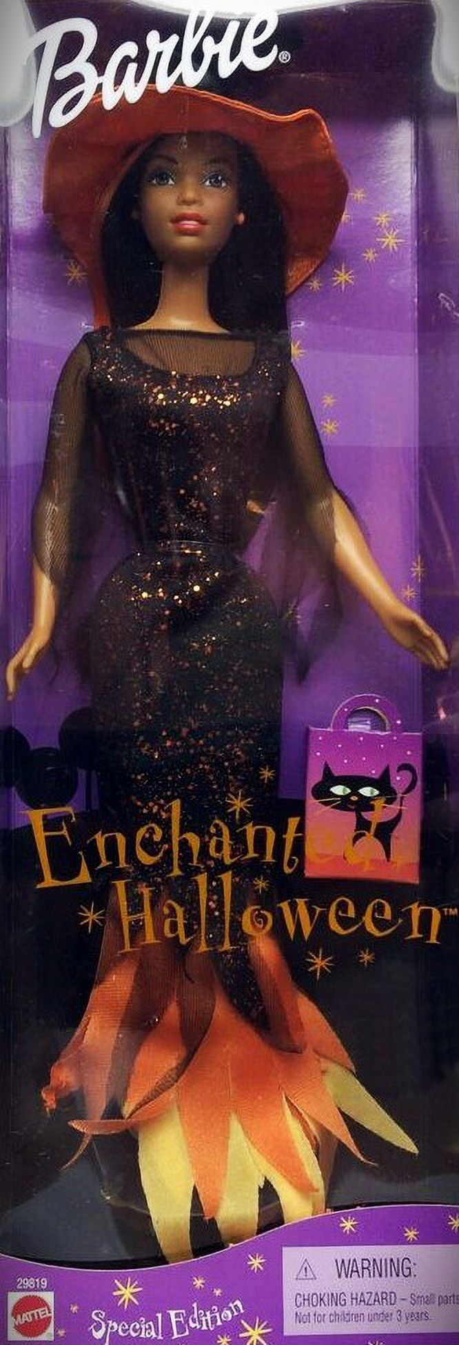 Barbie Enchanted Halloween Doll Special Edition African American 2000 Mattel NEW