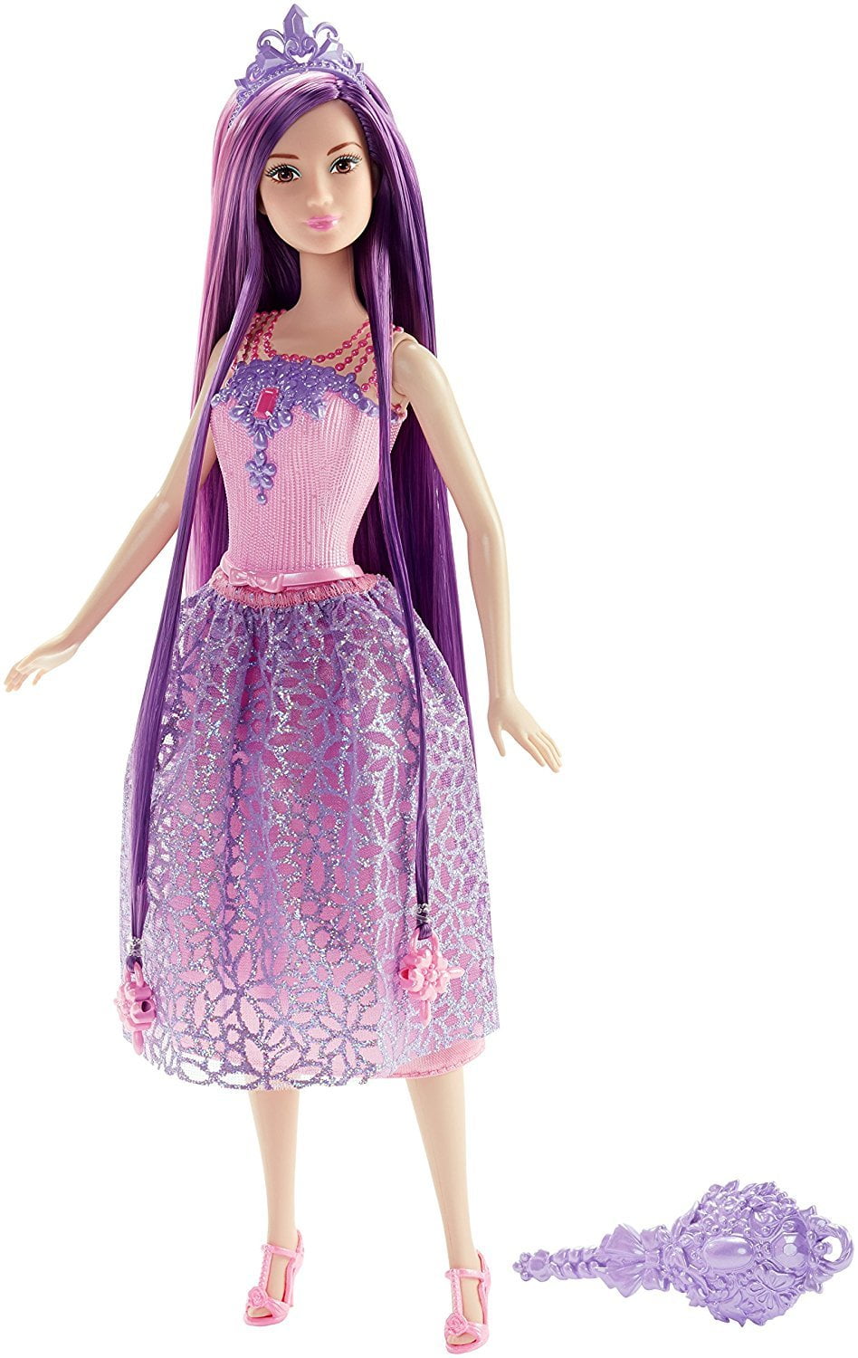 Barbie Endless Hair Kingdom Princess Doll, Purple - Walmart.com