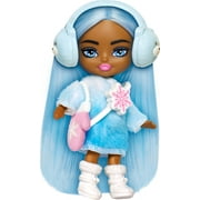 Barbie Extra Mini Minis Travel Doll with Winter Fashion, Barbie Extra Fly