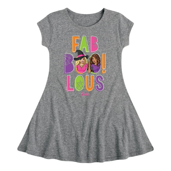Barbie - Faboolous - Toddler And Youth Girls Fit And Flare Dress
