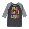 thumbnail image 1 of Barbie - Faboolous -  Toddler And Youth Raglan Graphic T-Shirt, 1 of 6