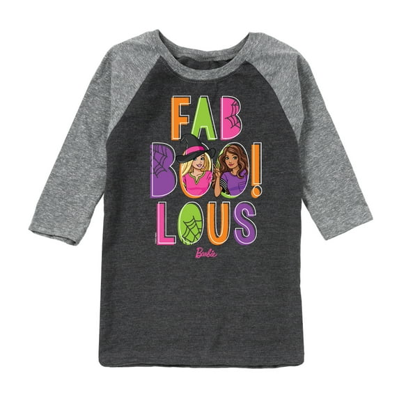 Barbie - Faboolous - Toddler And Youth Raglan Graphic T-Shirt