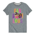 thumbnail image 1 of Barbie - Faboolous - Toddler And Youth Short Sleeve Graphic T-Shirt, 1 of 5