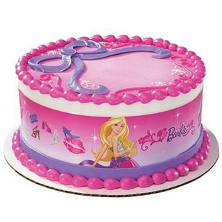 Unisex Barbie Decorative Baking in Barbie Party Supplies Walmart