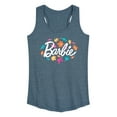 thumbnail image 1 of Barbie - Fall Leaves - Multi Colored Leaf - Women's Racerback Tank Top, 1 of 4