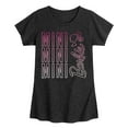 thumbnail image 1 of Barbie - Family Matching - Mama and Mini - Mini - Toddler and Youth Girls Raglan Graphic T-Shirt, 1 of 4
