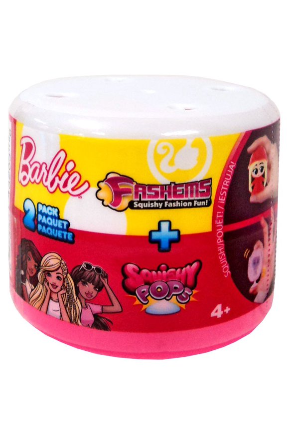 Barbie Fash'Ems + Squishy Pops Mystery 2-Pack