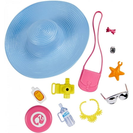 Barbie 12-Piece Sightseeing Themed Accessory Fashion Pack