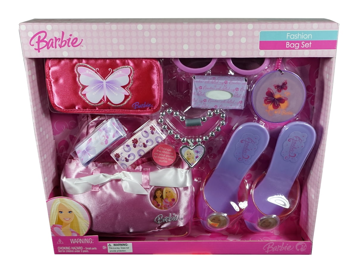 50pc Barbie Accessories Organizer Kit ~ Shoes, Jewelry, Hats, Purses,  Clothes ++