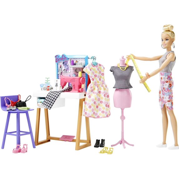Barbie Fashion Designer Doll & Studio