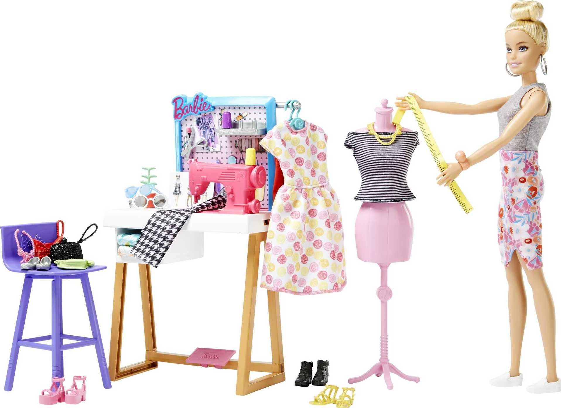 Barbie Fashion Designer Doll Studio