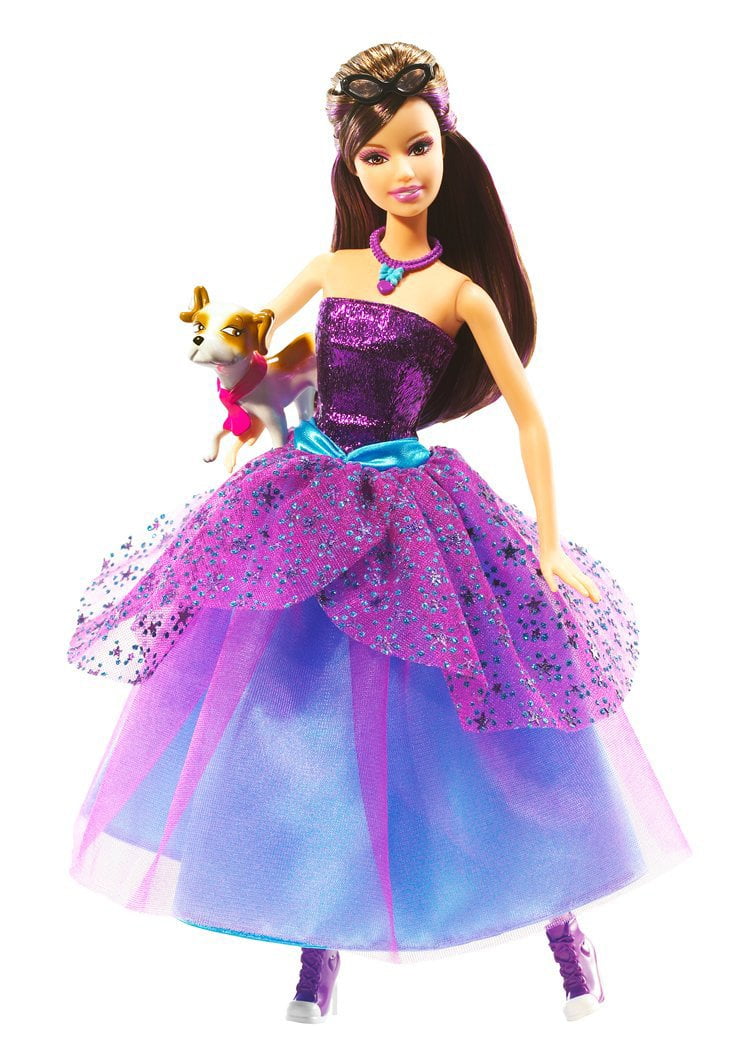 barbie fashion fairytale dress designs 1950s Polka Dot Smocking Strap Dress