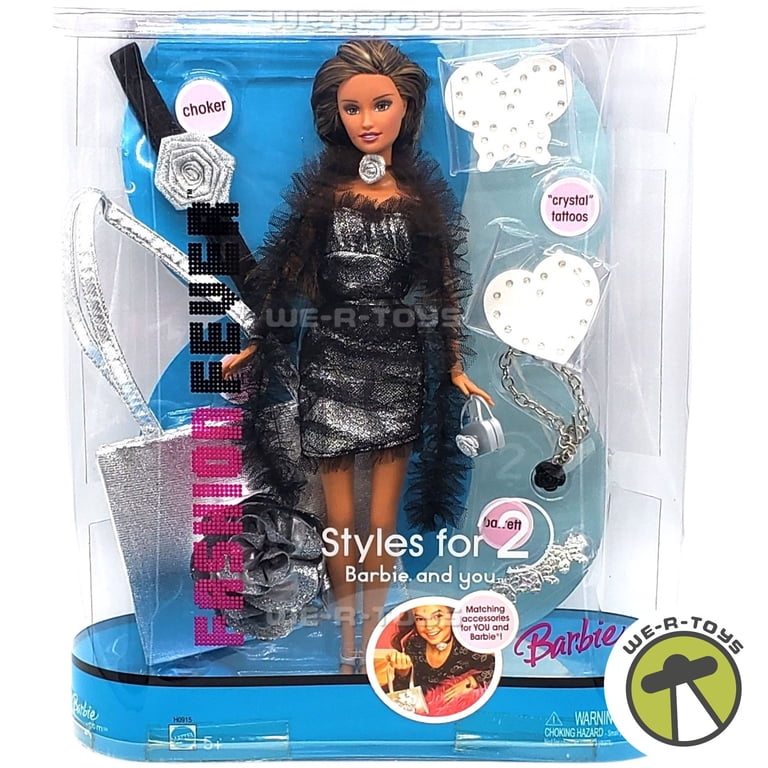 Barbie Fashion Fever Doll Styles for 2, Mattel 2005, No. H0915