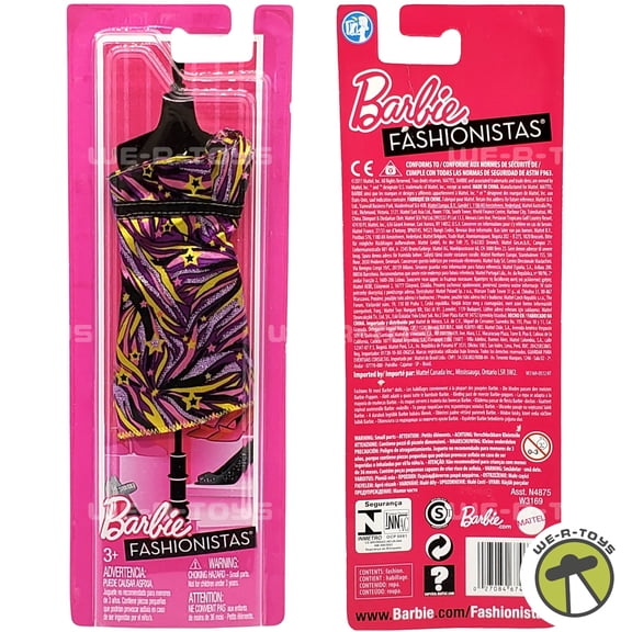 Barbie Fashion Lavender Print Sundress