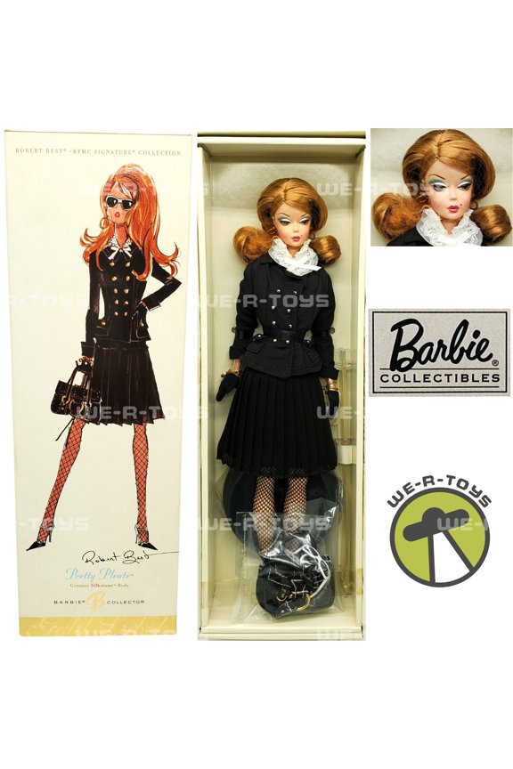 Pretty Pleats Barbie Doll Robert Best BFMC Signature Collection Gold Label J0956