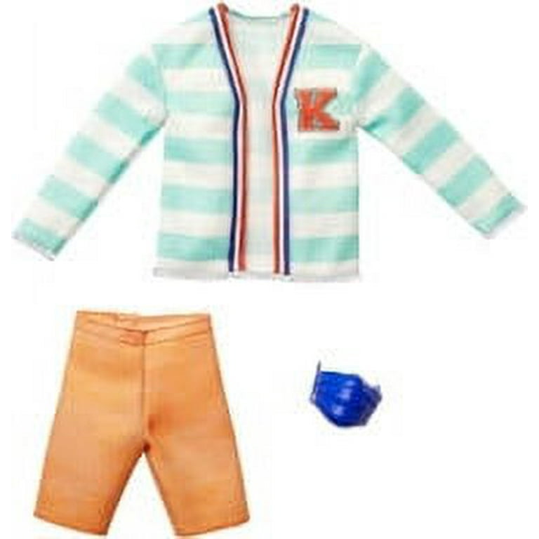 Barbie & Ken Fashion Pack, Doll Clothes & Accessories for Each, Grl PWR & Color Block (2 Outfits), Size: One Size