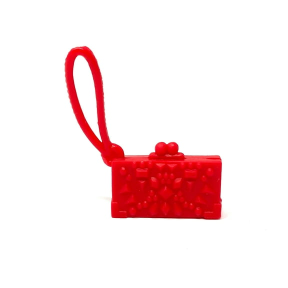 Barbie Fashion Small Red Texture Handbag Clutch Doll Accessories