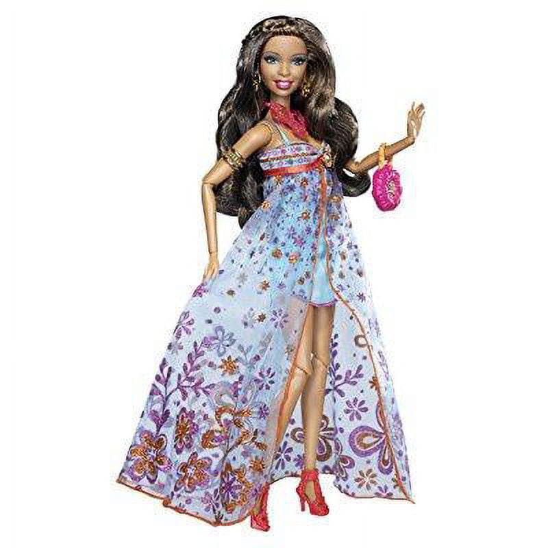 Barbie Fashionistas Artsy Gown Doll