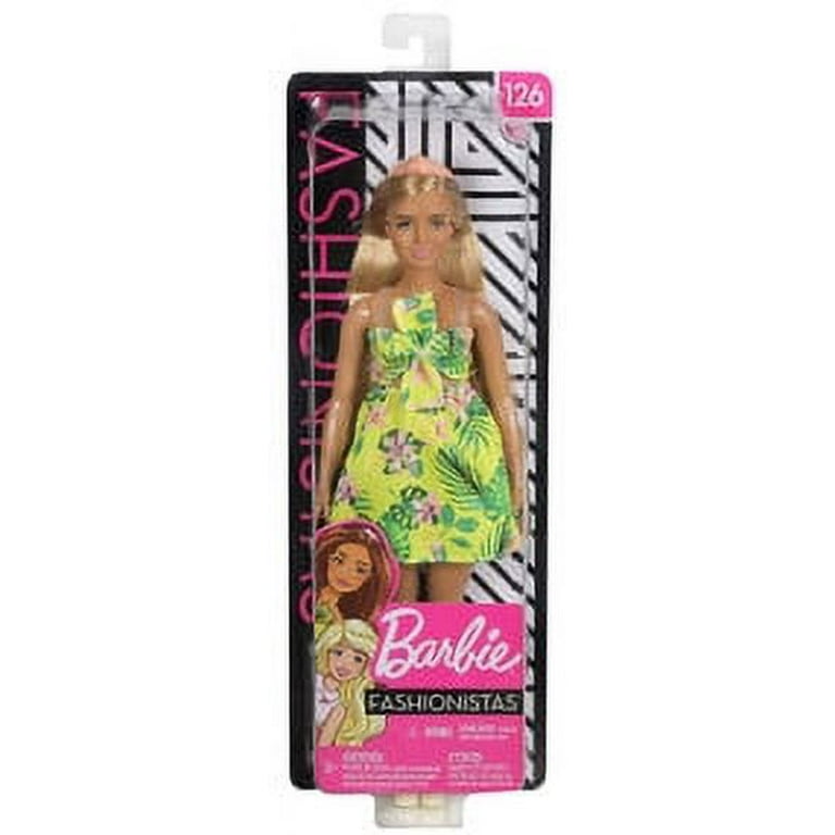 Barbie Fashionistas Doll, Curvy Body Type wearing Tropical Barbie Fashionistas Doll, Curvy Body Type wearing Tropical