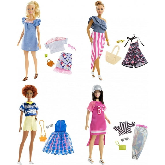 Barbie Fashionistas Gift Set (Styles May Vary)