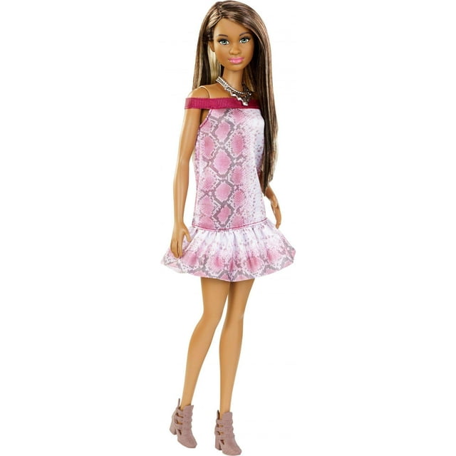 Barbie Fashionistas Pretty In Python, Original Body Doll - Walmart.com