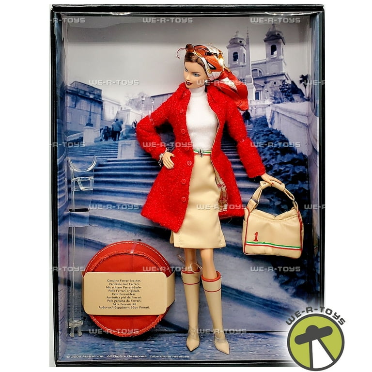 Barbie Ferrari Fashion Doll Gold Label 2006 Mattel H6466 Barbie Ferrari Fashion Doll Gold Label 2006 Mattel H6466