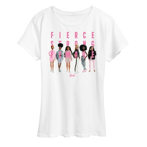 Barbie - Fierce Strong Female - Power Pose - Women's Short Sleeve Graphic T-Shirt