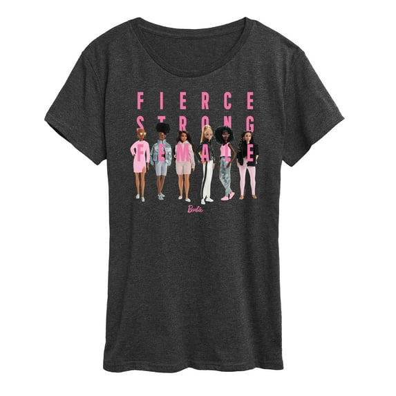 Barbie - Fierce Strong Female - Power Pose - Women's Short Sleeve Graphic T-Shirt