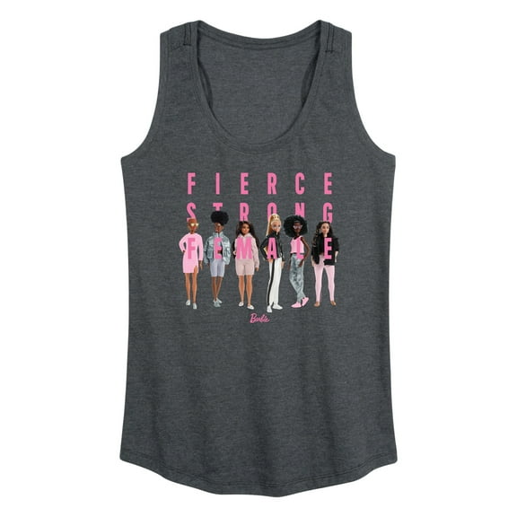 Barbie - Fierce, Strong, & Female - Women's Racerback Tank Top