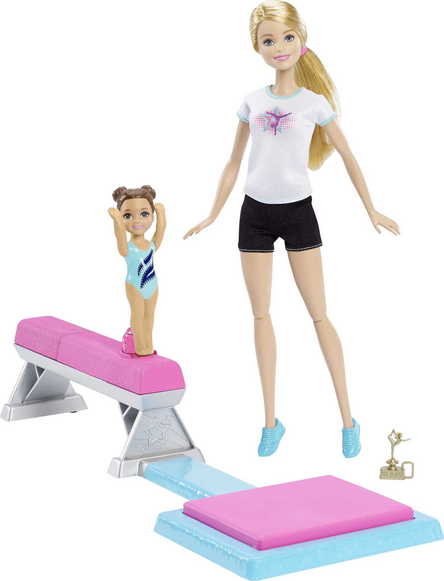 Barbie Flippin' Fun Gymnast Dolls