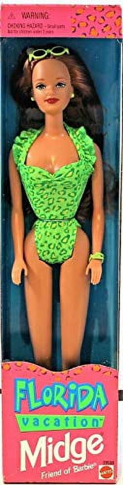 Barbie Florida Vacation Midge Doll Friend of Barbie 1998