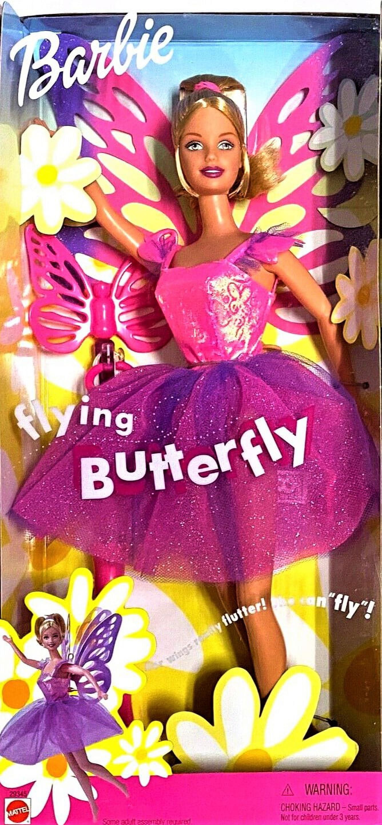 Barbie Flying Butterfly Doll 2000 Mattel 29345