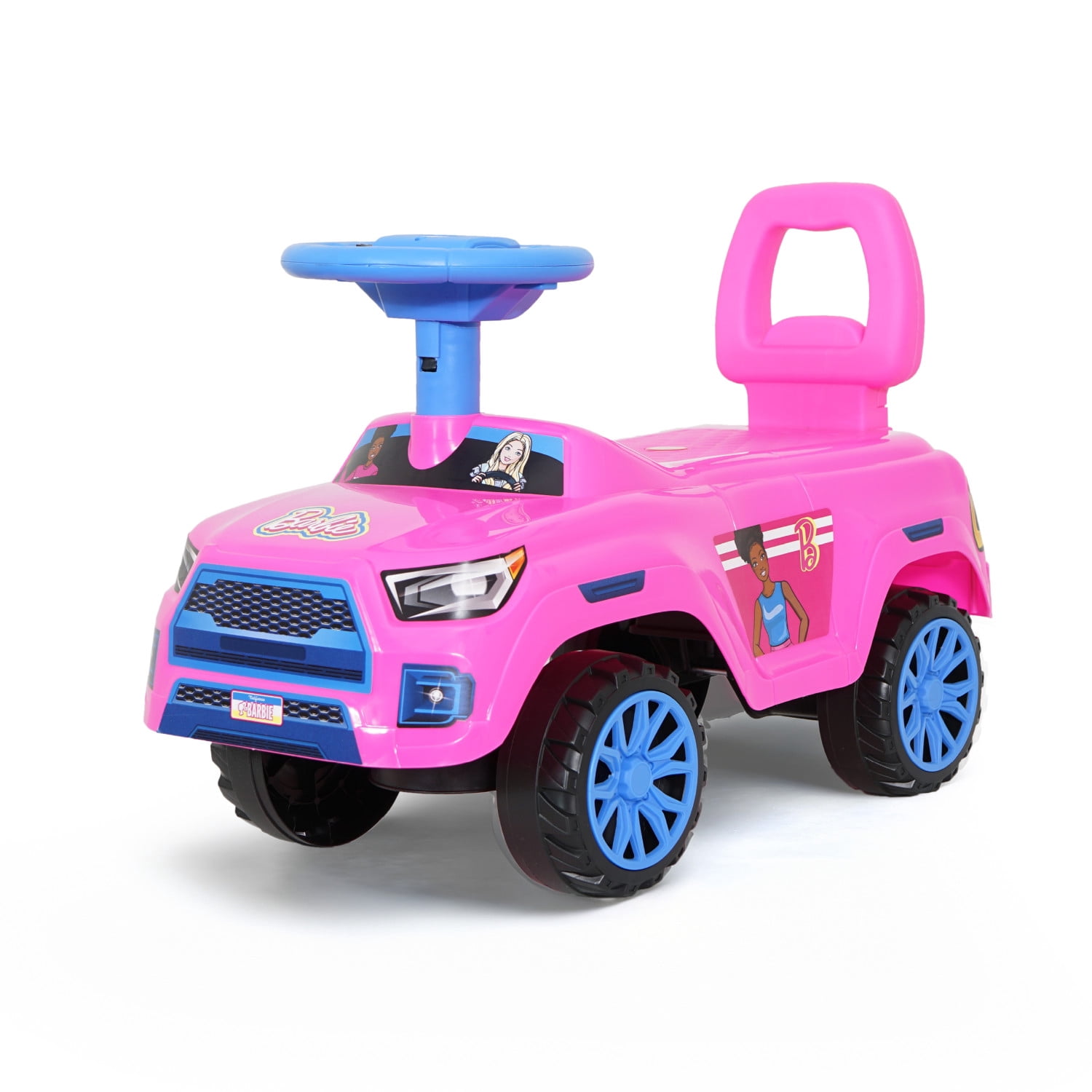 Barbie Foot to Floor Ride on Vehicle for Girls with Interactive Features
