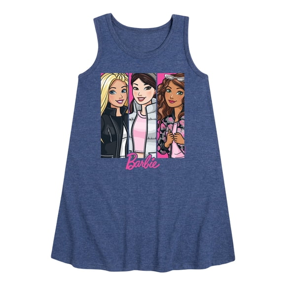 Barbie - Friends Going Out - Toddler and Youth Girls A-line Dress