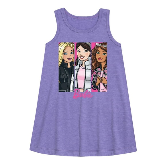 Barbie - Friends Going Out - Toddler and Youth Girls A-line Dress