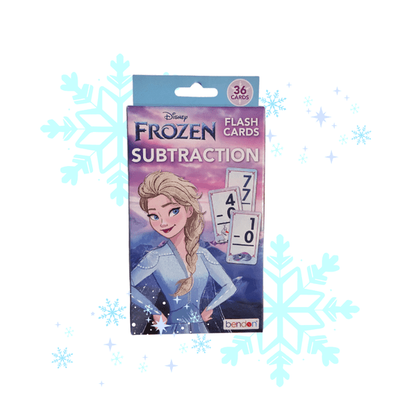 Frozen Subtraction Learning 36 Flash Cards